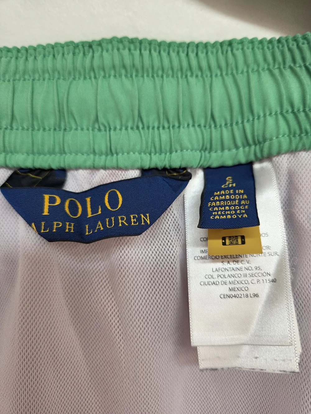Polo by Ralph Lauren Light Pink Athletic Shorts with Green Pony